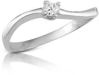 Forzieri 0.07 ct Prong-Set Diamond Solitaire Ring