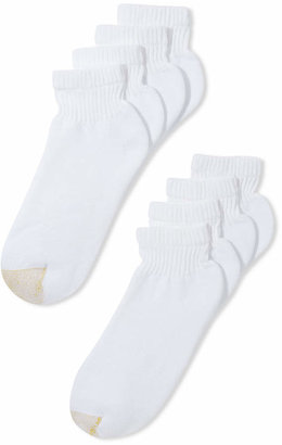 Gold Toe Men's Socks, Classic 6-PairsQuarter Athletic Socks + 2 Pairs Free