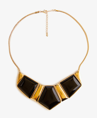 Forever 21 Lacquered Bib Necklace