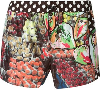 Dolce & Gabbana 'Sicilian Mambo' print swim shorts