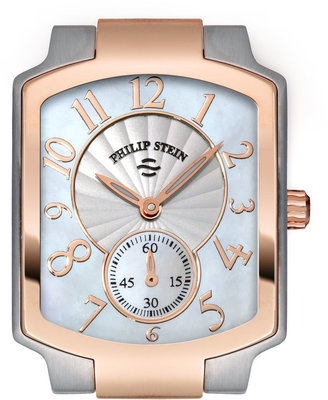 Philip Stein Teslar Small Classic Two-Tone Rose Gold Watch Head