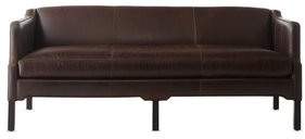 Ian Leather Sofa