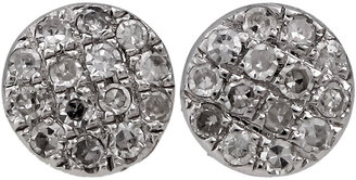 Damiani Bliss by Costellazione 18k Diamond Pave Round Earrings