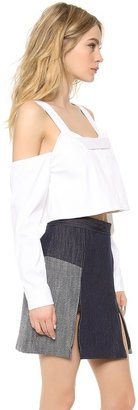 Opening Ceremony Cutoff Shoulder Blouse