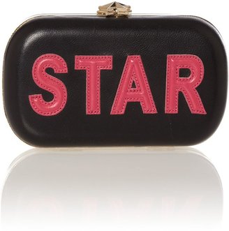 RED Valentino Black star chain shoulder bag
