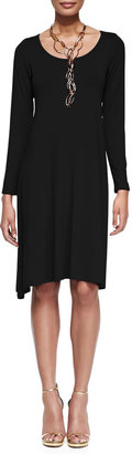 Eileen Fisher Scoop-Neck Jersey Dress, Women's
