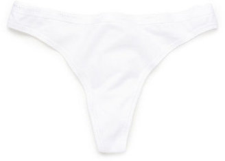 Victoria's Secret Cotton Lingerie Thong Panty