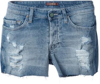 7 For All Mankind faded jean shorts