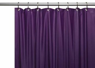 Carnation Home Fashions Hotel Collection 8-Gauge Vinyl Shower Curtain Liner with Metal Grommets
