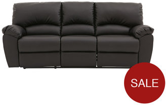 Neve 3-Seater Faux Leather Recliner Sofa