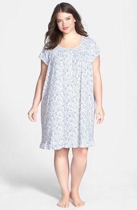 Eileen West 'Forget-Me-Not' Waltz Nightgown (Plus Size)