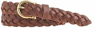 J.Crew Braided leather belt