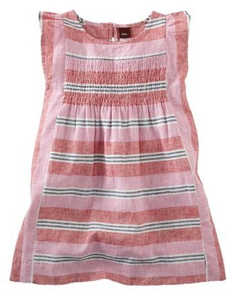 Tea Collection 'Jardin' Stripe Dress (Toddler Girls)