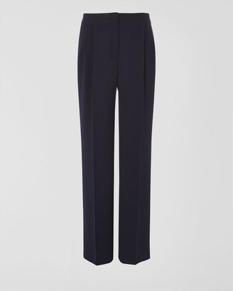 Jaeger Loose Fit Crepe Trousers