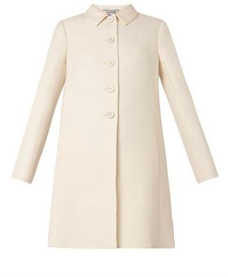 Valentino Wool and silk-blend evening coat