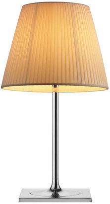 Flos KTribe T2 Table Lamp - Plisse Cloth - With Dimmer