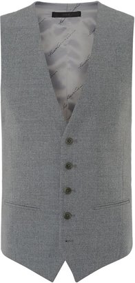 Kenneth Cole Men's Kingsborough textured slim fit waistcoat