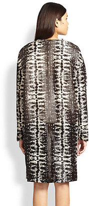 Diane von Furstenberg Cymbeline Calf Hair Coat