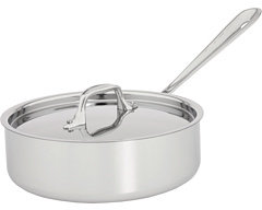 All-Clad Stainless Steel 2 Qt. Sauté Pan With Lid