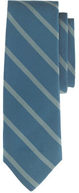 J.Crew English silk tie in thin stripe