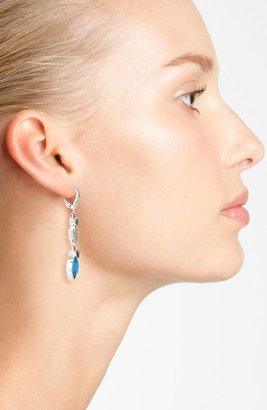 Judith Jack 'Blue Sea' Linear Earrings