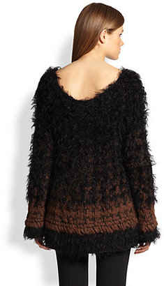 Donna Karan Oversized Cashmere & Alpaca-Blend Sweater