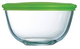 Pyrex glass 1l bowl with lid