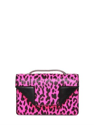 Saint Laurent Leopard Printed Leather Toy Betty Bag