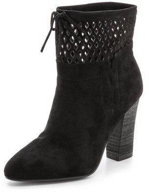 Belle by Sigerson Morrison Feng Cutout Suede Booties