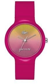 Lacoste Pink Silicone Strap Ladies Watch