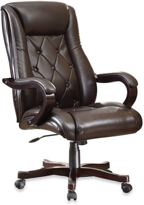 Office Star Products Inspired by Bassett Chapman Executive Chair in Espresso