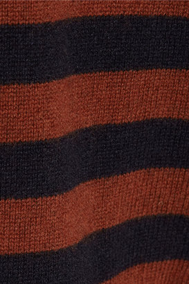 Chinti and Parker Striped cashmere sweater dress