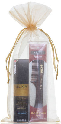 Goldwell Elixir with Kent Comb Gift Set