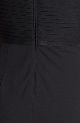 Tadashi Shoji Illusion Yoke Jersey Sheath Dress (Nordstrom Online Exclusive)