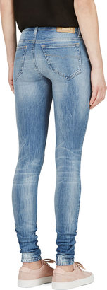 Diesel Blue Skinzee 08261 Wash Super Slim Jeans