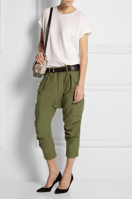 NLST Cropped cotton cargo pants