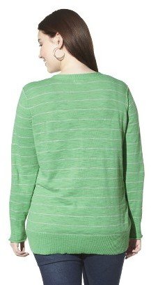 Junior's Plus Size Long Sleeve Boyfriend Sweater