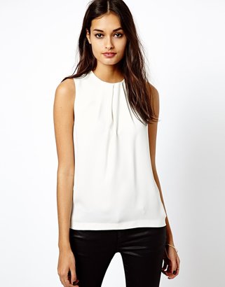 Warehouse Tuck Front Shell Top