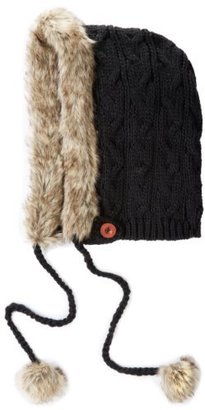 San Diego Hat Company San Diego Hat Women's Cable Knit Beanie with Hood