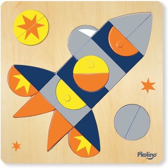 P'kolino PKTYPZSS  Multi-Solution Shape Puzzle, SpaceShip