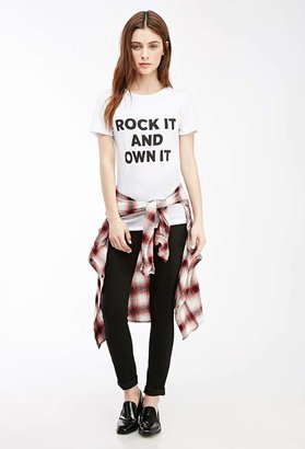 Forever 21 Rock It Graphic Tee