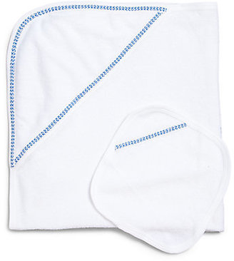 Infant's Two-Piece Cotton Terry Towel & Wash Cloth Set