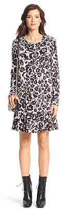 Diane von Furstenberg Leanne Flirty Silk Tunic Dress