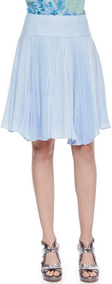 Nanette Lepore Sunny Day Pleated Chiffon Skirt