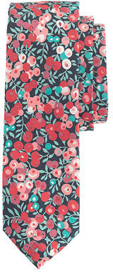 J.Crew Extra-long English cotton tie in Liberty multi berry floral