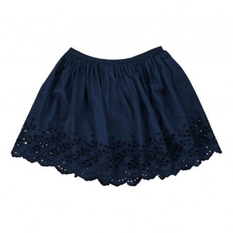 Ralph Lauren Eyelet skirt Navy blue