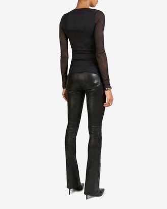 J Brand Remy Leather Boot Cut: Black