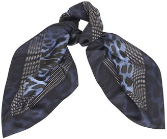 Givenchy Leopard print silk twill scarf
