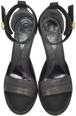 McQ Lana Razor Strap Leather High Heel Sandal