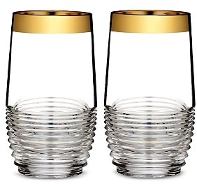 Waterford Mixology Mad Men Edition Circon Highball Glass, Set of 2